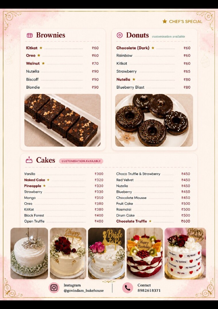 Menu page 2